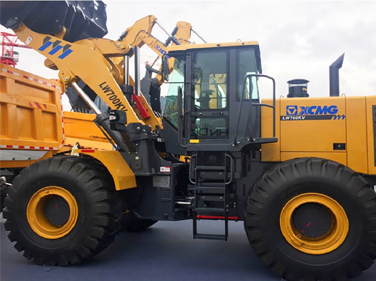 XCMG Official Manufacturer 7 ton wheel loaders LW700KV front wheel loader machine price